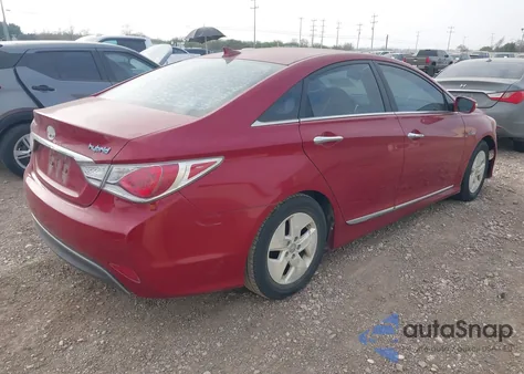 2012 Hyundai Sonata Hybrid z USA, uszkodzony, nr VIN KMHEC4A40CA034374